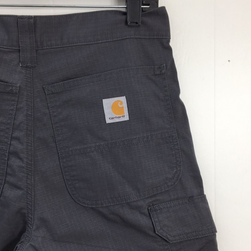 Carhartt Men’s Relaxed Fit Gray Force Broxton Cargo Short Size 30 NWT - Picture 4 of 8